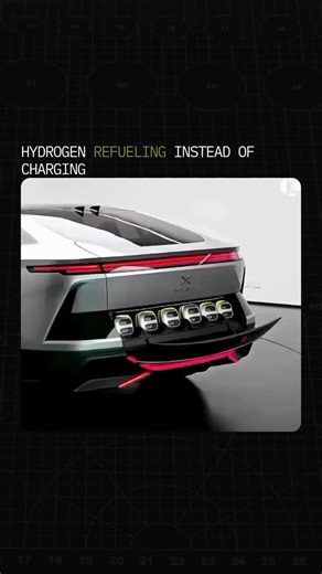 AI War Room on Instagram: "Hydrogen cars promise fast refueling, not long charging. This vehicle uses hydrogen fuel cells to generate electricity onboard. Hydrogen reacts with oxygen inside the fuel cell, producing electricity and water vapor at the tailpipe. Refueling takes minutes, similar to gasoline, instead of hours on a charger. Driving range can be high compared to many battery EVs, depending on tank size and efficiency. At the vehicle level, emissions are limited to water vapor. The over