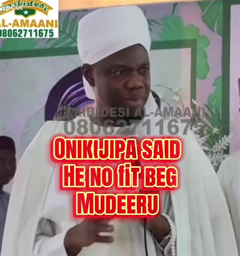 Markaz Mudeer's Stance: 'He No Fit Beg'