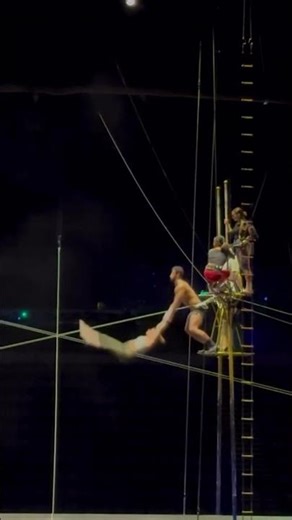 the concept of being thrown in the air 😳 #Corteo | Cirque du Soleil
