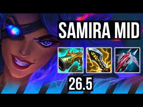 SAMIRA vs AKALI (MID) | NA Master | 26.5