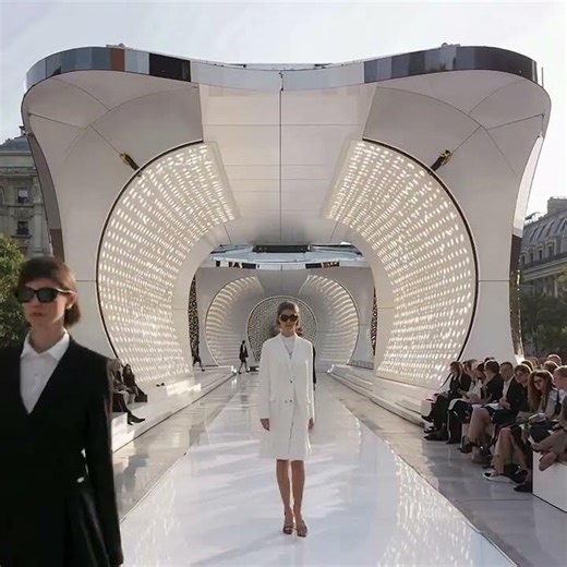 Fashion Runway Design : Metal Panels