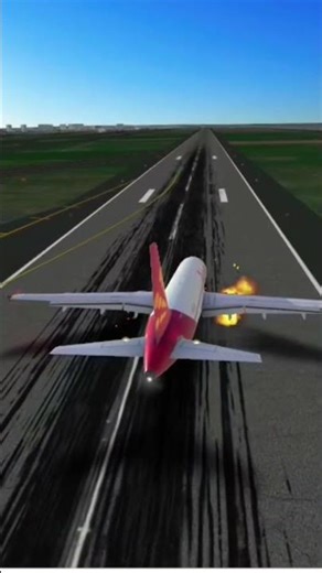 Spicejet crashed 🆘️ #crash#emergency#aviation#rfs#airplane#landing#planecrash