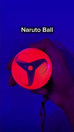This Naruto Ball Includes Both Sharingan And Rasengan In It 😍🌀