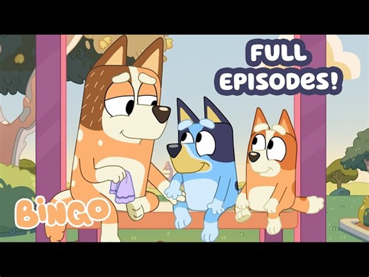 Ready?! Set! Go! It's A Baby Race! 👶🧡 | Four Full Episodes & Funny Moments | Bingo Official Channel - Videos For Kids