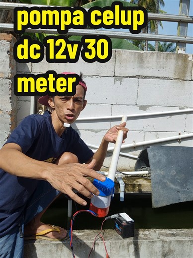 Pompa Celup DC 12V 30 Meter: Solusi Cerdas Tanpa Listrik