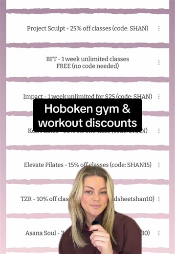 So many spots to try!! #hoboken | work out