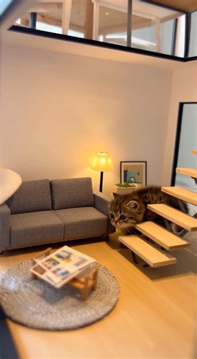 Comprei uma mini casa moderna