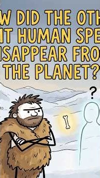 How did the other eight human species disappear from the planet?