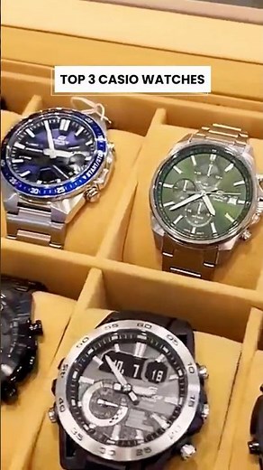 Top 3 Casio Watches Everyone Should Know #facts #watchesandwonders #menwatch #casio #budgetwatch