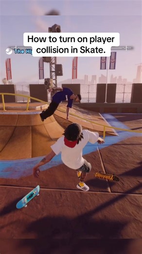 How to turn on player collision in Skate. #easkate #skate #skate4