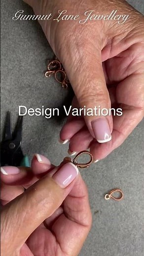 Wire Woven Bail | Beginner Friendly #wirewrapping#wireweaving#jewelrymaking#handmadejewelry