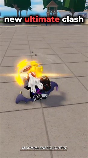 Genos X Saitama Ultimate clash #roblox #thestrongestbattlegrounds