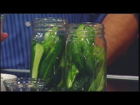 Make your own kosher dill pickles!