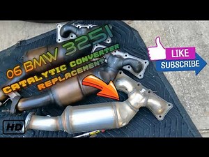 How to Replace Catalytic Converters on 2006 BMW 325i | DIY Exhaust Repair