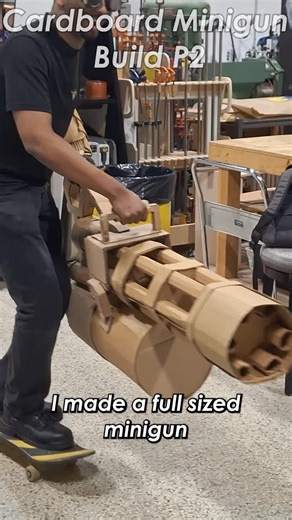 Chompshop | Cardboard builds don’t get cooler than this 👏 Huge shoutout to @boxsmith_workshop for putting the ChompSaw to the test on this epic... | Instagram