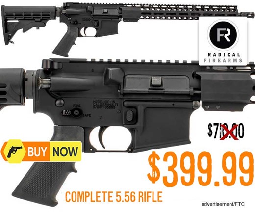 Radical Firearms RF-15 Complete 5.56 Rifle M-LOK Handguard $399.99