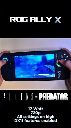 Testing ROG Ally: The Ultimate Aliens vs Predator Showdown
