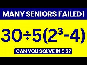 The Final Boss of PEMDAS Can You Master This Tricky Order of Operations Challenge 🏆