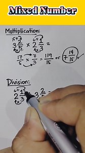 92K views · 782 reactions | How to add, Subtract, Multiply and Divide Mixed Number #mathtricks #SimpleMathematics #sharingiscaring | Mathematics Tutorial | Facebook