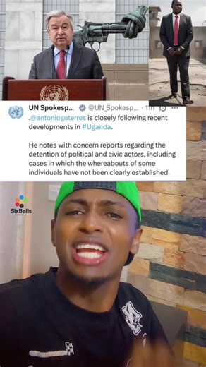 Now Now !!!! Breaking news from @UN Secretary General Mr Antonio Guterres 🤸🤸🤸🤸🤸🤸🤸🤸#ugandatiktok #trending #viralvideo #viral #bobiwine