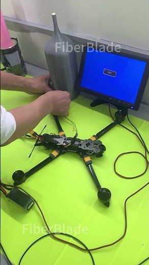 The world’s ONLY fiber optic drone with LIVE flight demos!Prove quality in the air ✈️ #FiberBlade