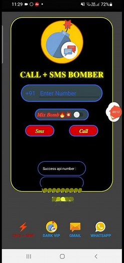 New call bomber only for ₹99 #callbomber #hacker #hacking #smshack #callhack