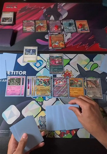 Pokemon TCG battle! Dragapult vs Ho-Oh Armourage box, this matchup was really close and I was able to close it out with a lucky Lillie’s determination! I’m ready for Ascended Heroes 👀#pokemon #pokmeontcg #pokemoncards