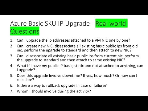 Upgrading a basic public IP address to standard sku - part 2