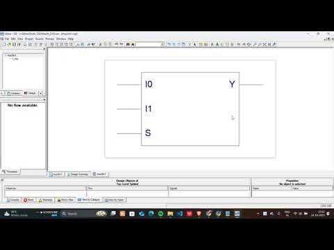 2:1 Multiplexer Verilog Code and Simulation in Xilinx ISE | Digital Logic Design Project