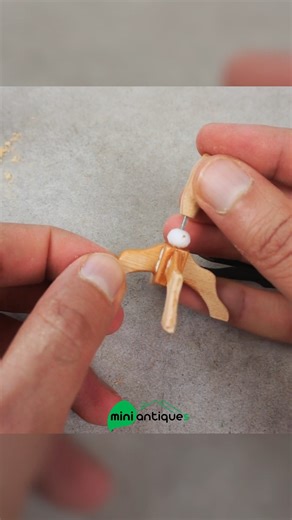 21K views · 650 reactions | Build a 1:12 Scale Miniature Round Pedestal Table for Your Dollhouse #Dollhouses #miniatures #home #diy #handcrafted | Homemimi | Facebook