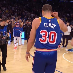 1.6M views · 91K reactions | Watch as Stephen Curry celebrates becoming the ALL-TIME three-point leader from inside MSG!  | NBA | Facebook