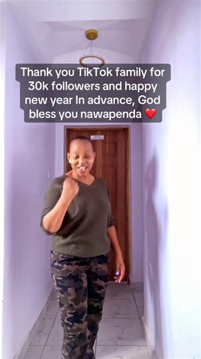 Nani ameshangazwa kama mimi, God has been Faithful happy new in advance and thank you for 30k followers nawapenda sana ❤️