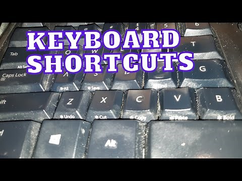 How to find keyboard shortcuts in any program