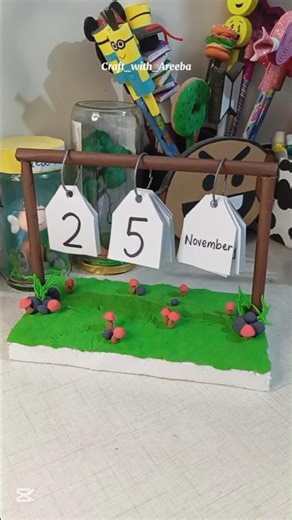 Diy calendar #calendardiy #diy #tutorial #confressyourlove #shorts