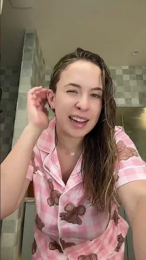 Fresh out of the shower