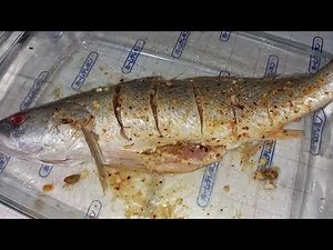 Baked fish|steamed fish|Mushka or Croaker fish baked in oven|Oven ma machli banain.Easy fish recipe