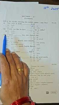 CLASS 11TH (2025-26) #english #11th #grammar