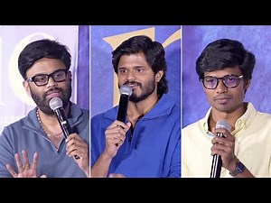 EPIC - First Semester Movie Team Media Interaction | Naga Vamsi | Anand Devarakonda | Aditya Hasan