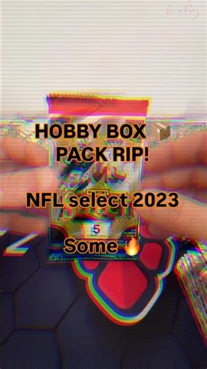 This 2023 NFL Select Hobby Pack Was LOADED!! 🔥 Rookies, Prizms & More! #shorts