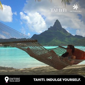 528 reactions · 25 shares | Indulge yourself in the perfect Tahitian holiday. Witness Tahiti's breathtaking paradise -- idyllic, isolated islands of striking mountain peaks and turquoise lagoon waters. ️ Your paradise awaits! Explore Entire Travel Group’s Tahiti travel and holiday packages here ➡️ https://entiretravel.info/3VENp5r. #tahiti #tahitilife #tahititourisme #holiday #travel #LoveTahiti | Entire Travel Group | Facebook