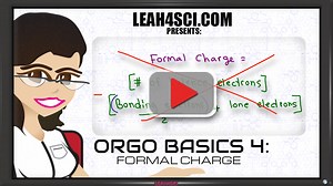 Formal Charge Formula Shortcut for Organic Compounds Video