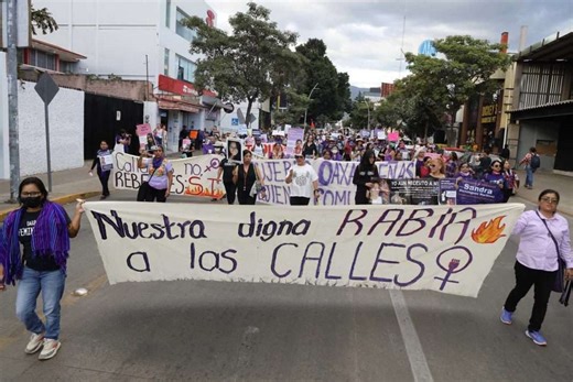 25N en Oaxaca: denuncian más de mil mujeres desaparecidas en la entidad