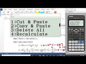 Midpoint methods for solving the first-order differential equations