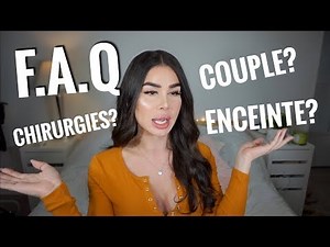 F.A.Q : NOUVELLE RELATION, ENCEINTE, PROCHAINES CHIRURGIES ETC.