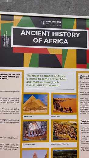 Missed the exhibitions or wondering what kind of exhibitions we had on Saturday at our PAAMA Peace Symposium? Here’s a short clip on what was covered on the Ancient History of Africa… 👀 #islam #ahmadiyyat #ahmadiyya #ahmadi #paama #africa #exhibition | Pan-African Ahmadiyya Muslim Association UK