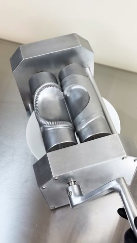 Vintage Piemaster Machine Making Apple Pie Empanadas