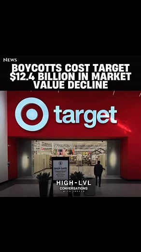 Repost from @highlevelconversations_•#Target Faces $12.4 Billion Market Loss Amid Boycotts #19keys #highlevelconversations Retail giant Target has lost $12.4 billion in market value as nationwide boycotts gain momentum. The stock decline follows consumer backlash over recent controversies, sparking debate on corporate policies and public sentiment.Industry analysts warn that prolonged boycotts could further impact revenue and brand reputation. Will Target recover, or is this a sign of shifting c
