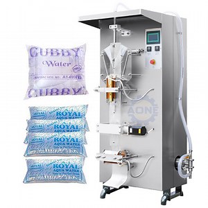 Automatic Liquid Sachet Packing Machine Milk Bag Water Pouch Filling Sealing Machine