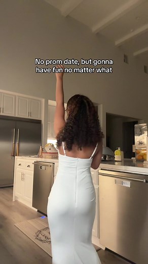 Im thinking this might be my prom dress..it fits me so good bro.. no tailoring or nothing. And its simple #fyp #moniquesmyspace #dress #moniquep #prom #idk #curlyhair #promdate #
