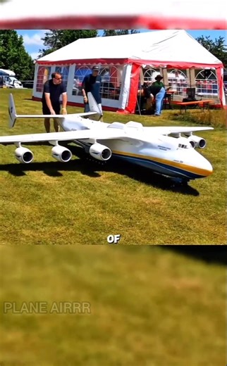 Largest RC Scale Model Of Antonov AN 255 ✈️✈️ #aviation